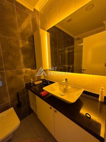 Меблированная квартира 1+1 в престижном комплексе Махмутлара. До моря 650 м. - Ракурс 46