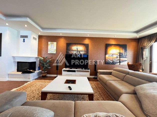 Квартира 4+1 с прямым видом на море, 300 м², в районе Оба, Аланья - Ракурс 7