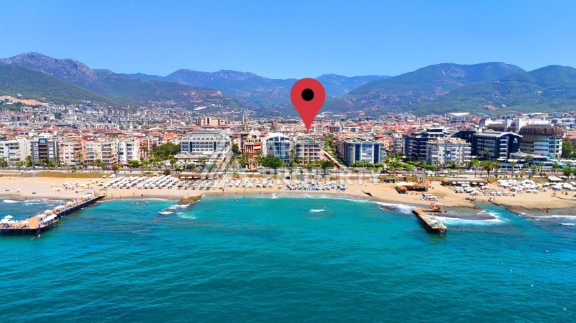 Квартира 4+1 с прямым видом на море, 300 м², в районе Оба, Аланья - Ракурс 8