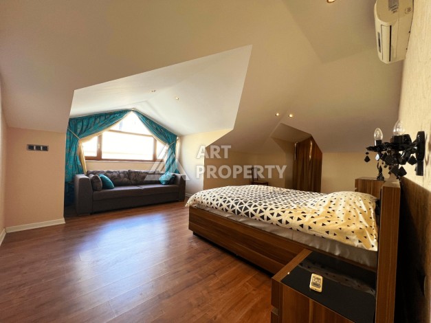 Квартира 4+1 с прямым видом на море, 300 м², в районе Оба, Аланья - Ракурс 18