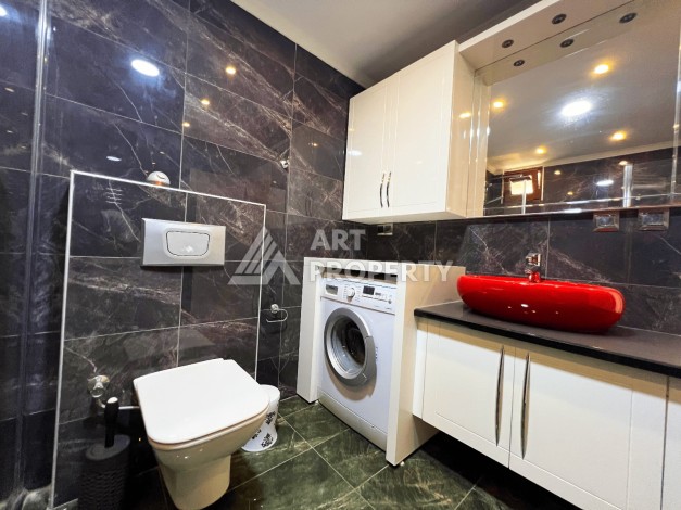 Квартира 4+1 с прямым видом на море, 300 м², в районе Оба, Аланья - Ракурс 25