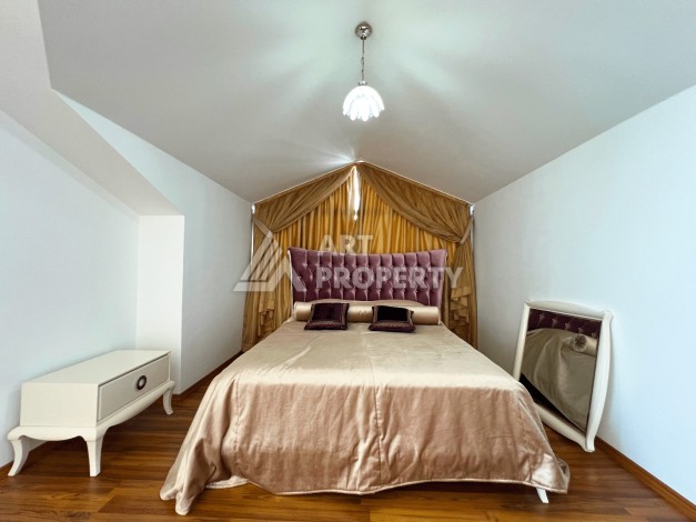 Квартира 4+1 с прямым видом на море, 300 м², в районе Оба, Аланья - Ракурс 28