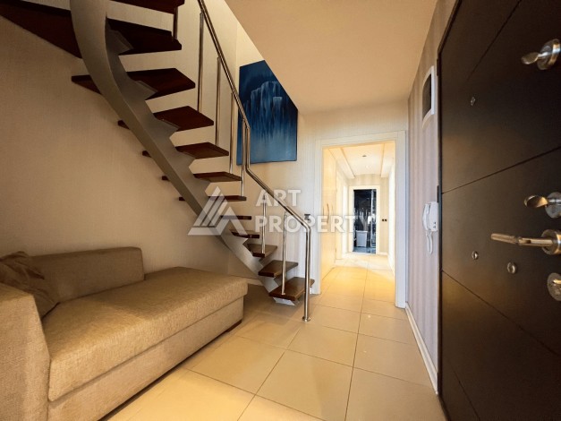 Квартира 4+1 с прямым видом на море, 300 м², в районе Оба, Аланья - Ракурс 32