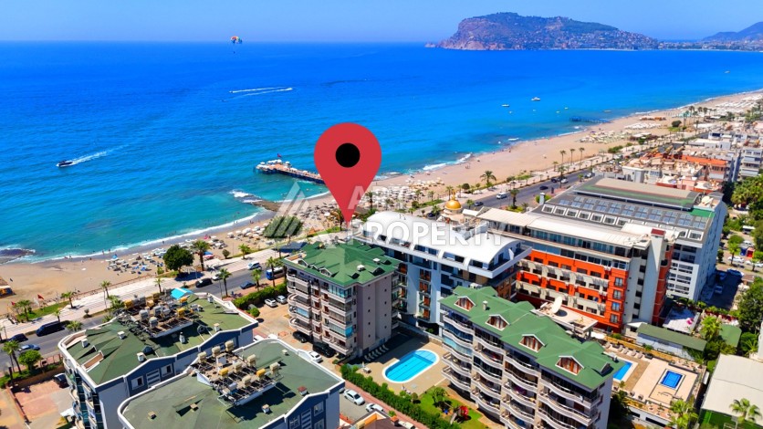 Квартира 4+1 с прямым видом на море, 300 м², в районе Оба, Аланья - Ракурс 37