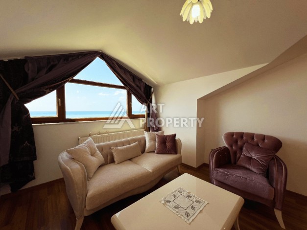 Квартира 4+1 с прямым видом на море, 300 м², в районе Оба, Аланья - Ракурс 41