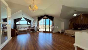 Квартира 4+1 с прямым видом на море, 300 м², в районе Оба, Аланья - Ракурс 43