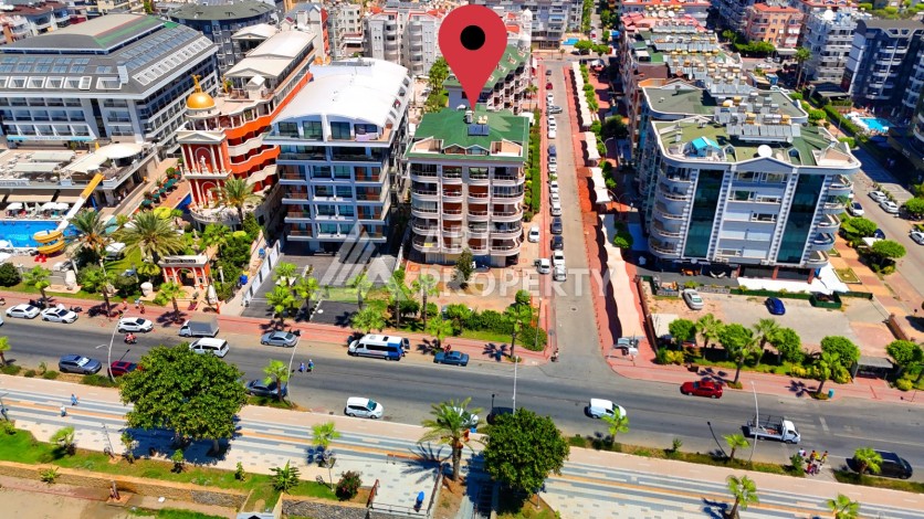 Квартира 4+1 с прямым видом на море, 300 м², в районе Оба, Аланья - Ракурс 48