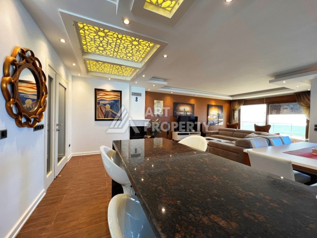 Квартира 4+1 с прямым видом на море, 300 м², в районе Оба, Аланья - Ракурс 50