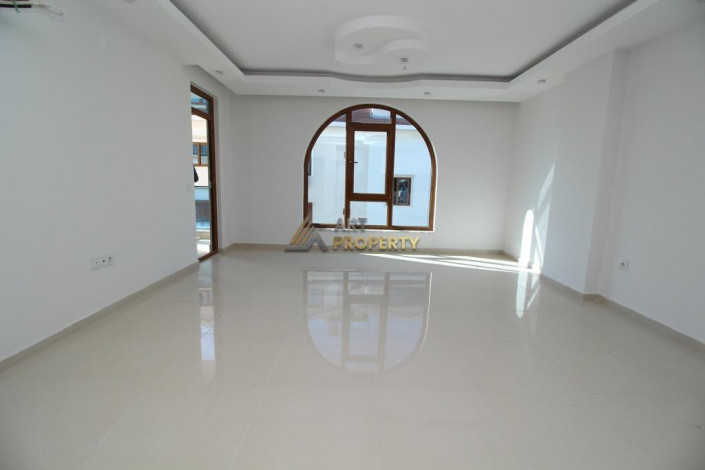 Большие по площади двухкомнатные апартаменты 1+1 в 300 метрах от моря, 60 м2 - Ракурс 4