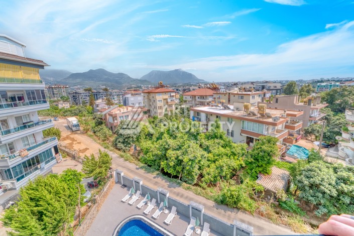 Меблированная квартира в Оба, планировка 1+1, 52 кв.м. - Ракурс 4