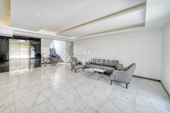 Меблированная квартира в Оба, планировка 1+1, 52 кв.м. - Ракурс 6