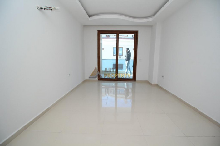 Большие по площади двухкомнатные апартаменты 1+1 в 300 метрах от моря, 60 м2 - Ракурс 8