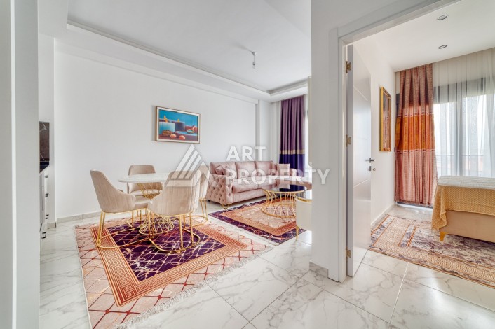 Меблированная квартира в Оба, планировка 1+1, 52 кв.м. - Ракурс 9