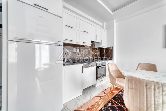 Меблированная квартира в Оба, планировка 1+1, 52 кв.м. - Ракурс 11