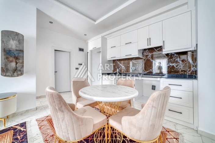 Меблированная квартира в Оба, планировка 1+1, 52 кв.м. - Ракурс 12