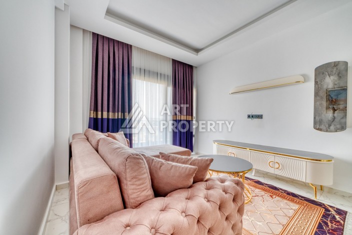 Меблированная квартира в Оба, планировка 1+1, 52 кв.м. - Ракурс 13