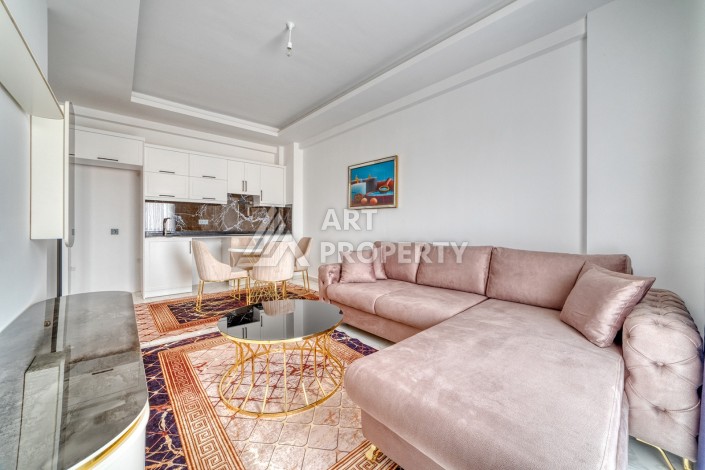 Меблированная квартира в Оба, планировка 1+1, 52 кв.м. - Ракурс 14