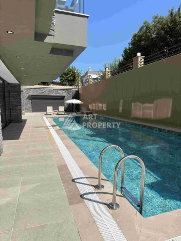 Стильная квартира 1+1 у моря в Обагёль, 55 кв.м. - Ракурс 6