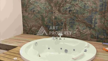 Стильная квартира 1+1 у моря в Обагёль, 55 кв.м. - Ракурс 10