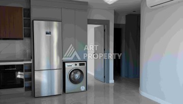 Стильная квартира 1+1 у моря в Обагёль, 55 кв.м. - Ракурс 19