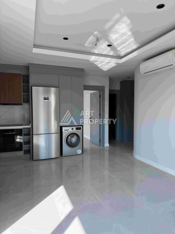 Стильная квартира 1+1 у моря в Обагёль, 55 кв.м. - Ракурс 18