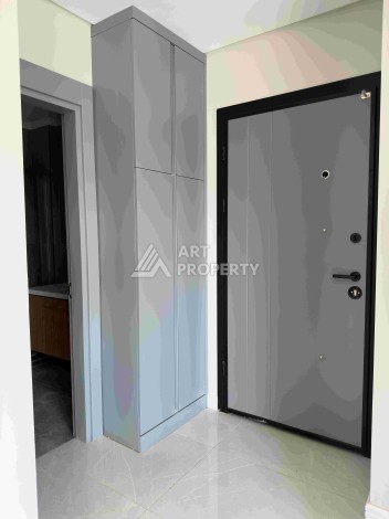 Стильная квартира 1+1 у моря в Обагёль, 55 кв.м. - Ракурс 21