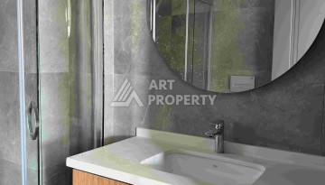 Стильная квартира 1+1 у моря в Обагёль, 55 кв.м. - Ракурс 26