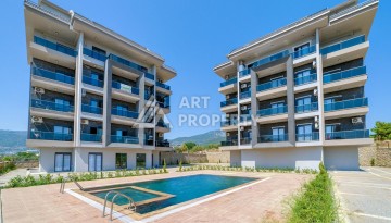 Квартира 2+1 с видом на море в районе Оба, в новом жилом комплексе - Ракурс 1