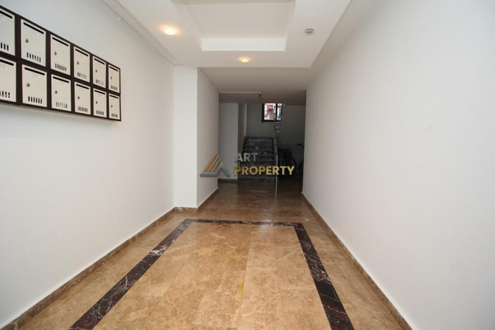 Большие по площади двухкомнатные апартаменты 1+1 в 300 метрах от моря, 60 м2 - Ракурс 16