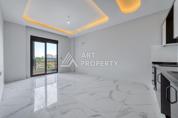 Квартира 2+1 с видом на море в районе Оба, в новом жилом комплексе - Ракурс 7