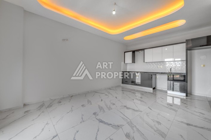 Квартира 2+1 с видом на море в районе Оба, в новом жилом комплексе - Ракурс 9