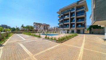 Квартира 2+1 с видом на море в районе Оба, в новом жилом комплексе - Ракурс 11