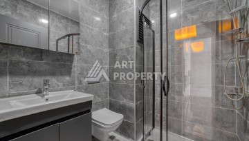 Квартира 2+1 с видом на море в районе Оба, в новом жилом комплексе - Ракурс 15