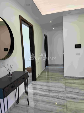 Квартира 2+1 в центре Алании, 100 метров до пляжа Портакал - Ракурс 1