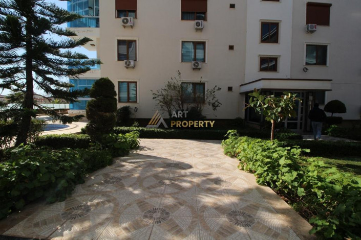 Большие по площади двухкомнатные апартаменты 1+1 в 300 метрах от моря, 60 м2 - Ракурс 17