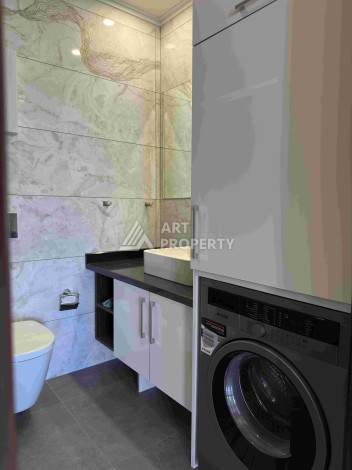 Квартира 2+1 в центре Алании, 100 метров до пляжа Портакал - Ракурс 8