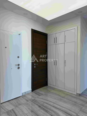 Квартира 2+1 в центре Алании, 100 метров до пляжа Портакал - Ракурс 11