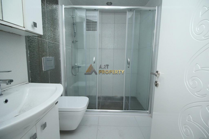 Большие по площади двухкомнатные апартаменты 1+1 в 300 метрах от моря, 60 м2 - Ракурс 18