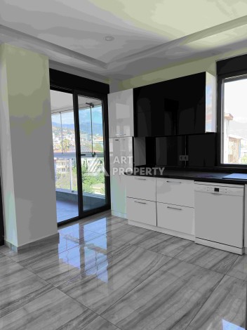 Квартира 2+1 в центре Алании, 100 метров до пляжа Портакал - Ракурс 18