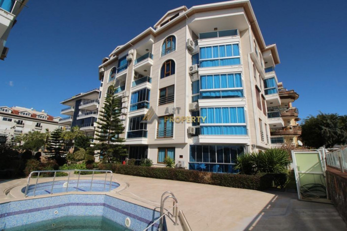 Большие по площади двухкомнатные апартаменты 1+1 в 300 метрах от моря, 60 м2 - Ракурс 19