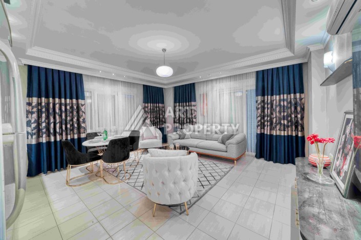 Квартира 2+1 с дизайнерским оформлением, 110 кв.м. Оба, Алания - Ракурс 6