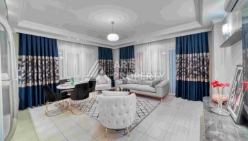 Квартира 2+1 с дизайнерским оформлением, 110 кв.м. Оба, Алания - Ракурс 14