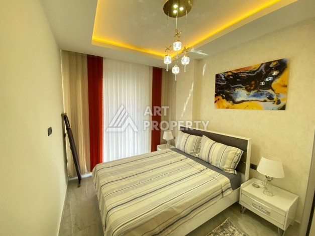 Стильная квартира 1+1 в центре Алании, район пляжа Клеопатры - Ракурс 2