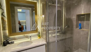 Стильная квартира 1+1 в центре Алании, район пляжа Клеопатры - Ракурс 4