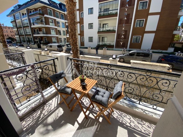 Стильная квартира 1+1 в центре Алании, район пляжа Клеопатры - Ракурс 6