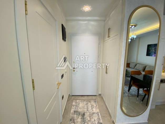 Стильная квартира 1+1 в центре Алании, район пляжа Клеопатры - Ракурс 7