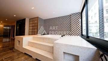 Стильная квартира 1+1 в центре Алании, район пляжа Клеопатры - Ракурс 11