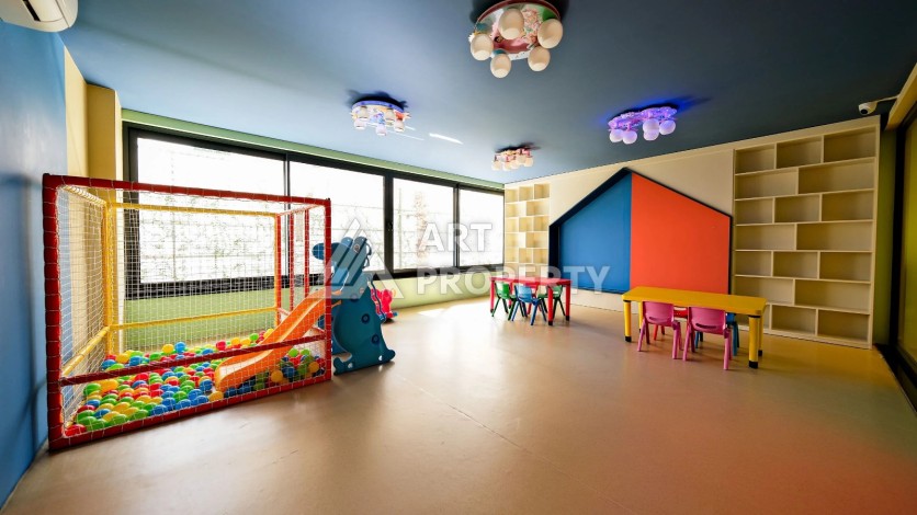 Стильная квартира 1+1 в центре Алании, район пляжа Клеопатры - Ракурс 16