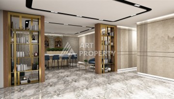 Современная квартира 2+1 в новом доме в районе пляжа Клеопатры, всего 370 метров от моря - Ракурс 3