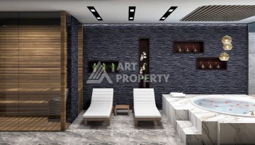 Современная квартира 2+1 в новом доме в районе пляжа Клеопатры, всего 370 метров от моря - Ракурс 6